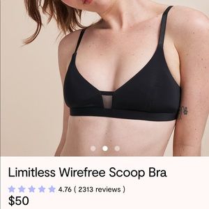 Ultra violet limitless wire free bra XXS